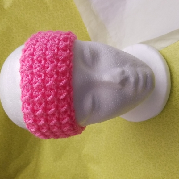 Handcrafted headband /ear warmers - Picture 2 of 3